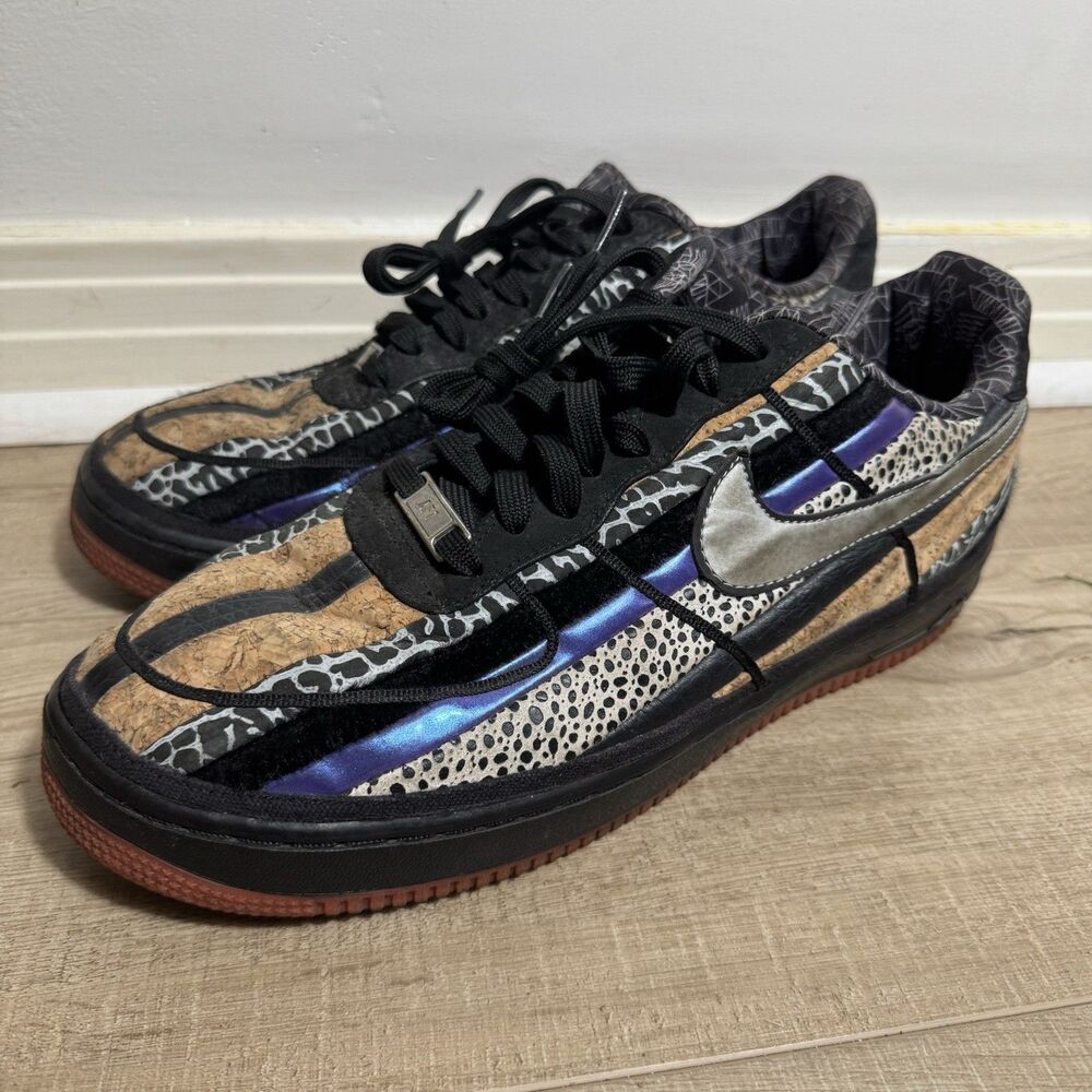 RARE Nike Air Force 1 Men’s 10.5 CMFT NOLA Gumbo League Crescent City 573974-003